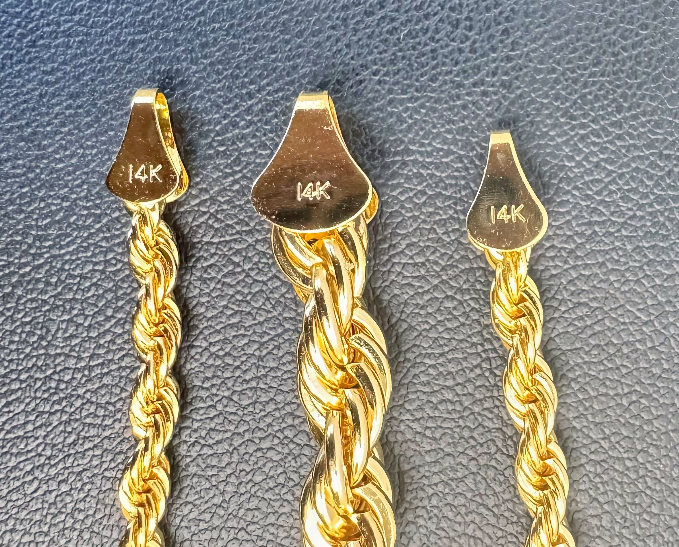 8” Rope Bracelet - Gold Plated