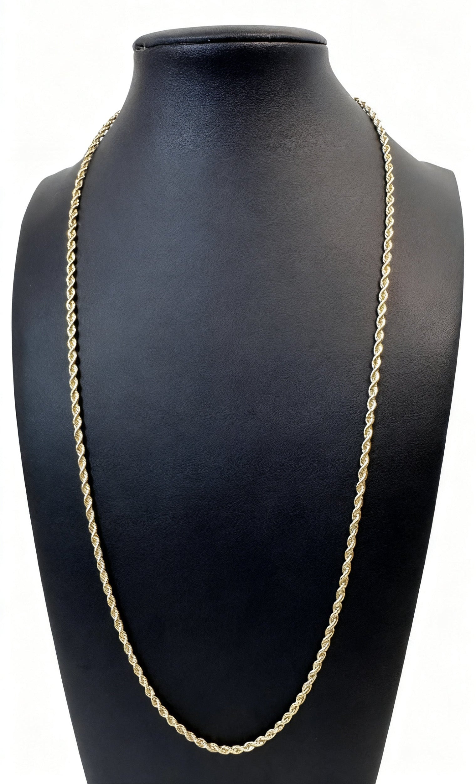 3mm Rope Chain - Gold Tone